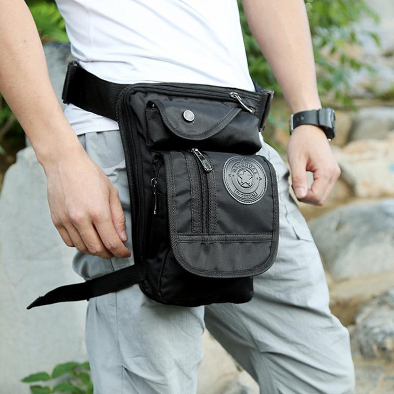 

Outdoor Bags Cycling Drop Box Leg Bag Waist Pack For Men Women Motorcyclist Bike Hiking Travel Sports Riding Camp Thigh Fanny Pouch