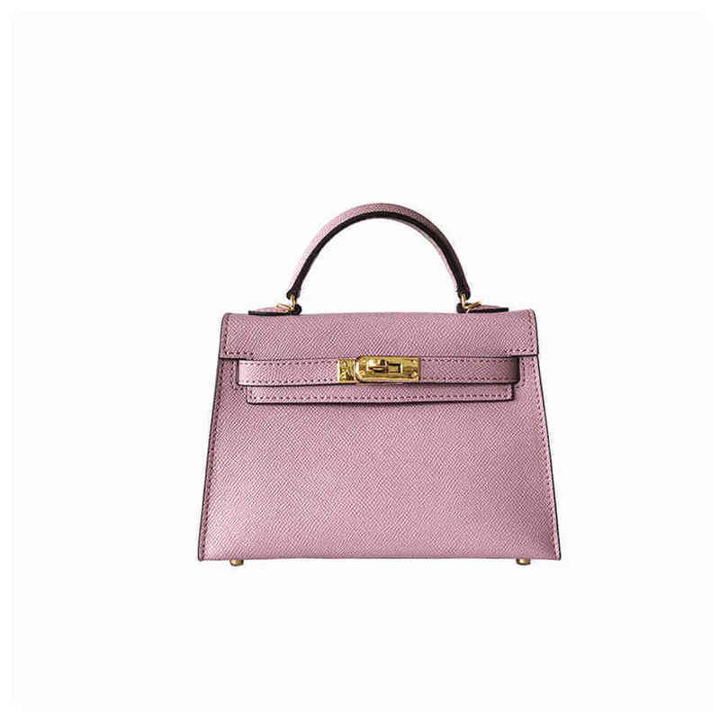 

Brand H bags CLASSIC FLOWER H Designer Handbag Women's Bag 2022 New Fashion Leather Second Generation KELYs Mini Hand Messenger Pig Nose Chain KE9 xwl