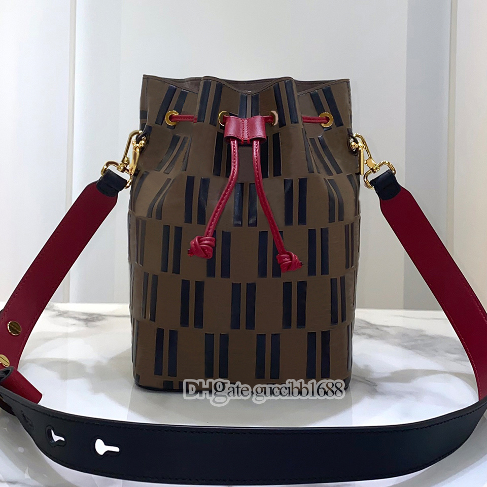 

Designer Handbags women small purses letters embossed drawstring bag top 7a quality genuine leather luxury crossbody shoulder bucket bags