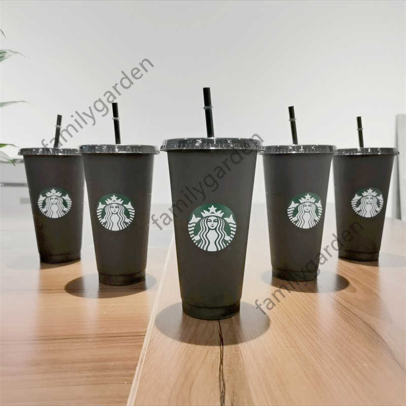

Starbucks Mermaid Goddess 24oz/710ml Plastic Mugs Tumbler Reusable Black Drinking Flat Bottom Pillar Shape Lid Straw Cups FreePM2EPM2EPM2EPM2E