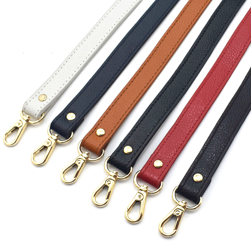 

120*2cm Adjustable Genuine Leather Shoulder Bag Straps for Handbag Band Replacement Purse Belt Strap KZ0358-1 FASHIONS KZ 210304, Black