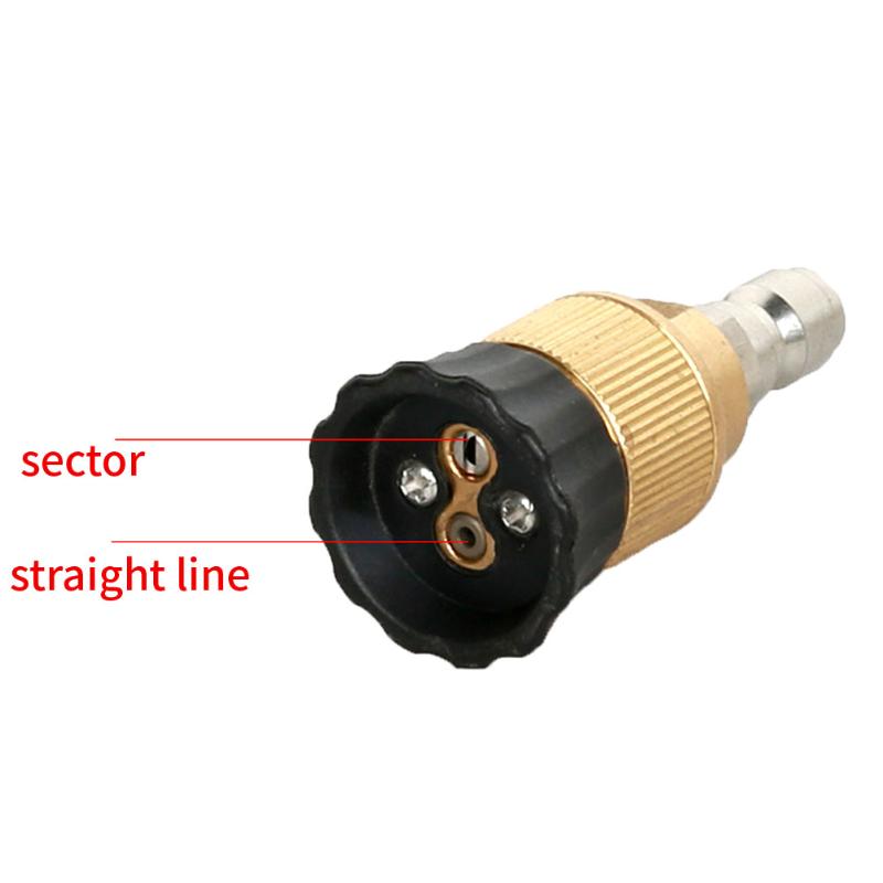 

Stainless Steel Tool Parts Pressure Washer Cleaning Nozzle Car Wash Gutter Adjustable Cleaner Rod Replacement Garden Accessoris