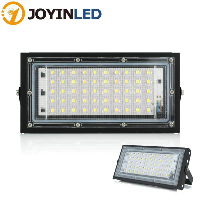 

LED Flood Light AC 220V 230V 240V Perfect Power Floodlight LED street Lamp 50W Waterproof Landscape Lighting IP65 spotlight