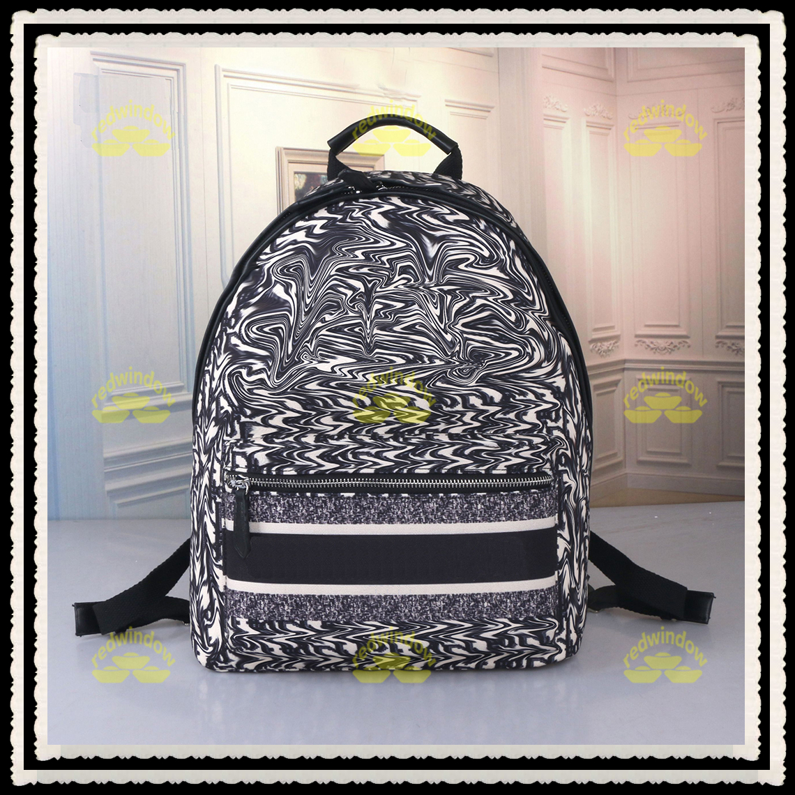 

Famous Brand Men Women Backpack Luxurys Designers Bags Handbags Purses Letter Printed School Handbag High Quality Crossbody Bag 21022202XS-D
