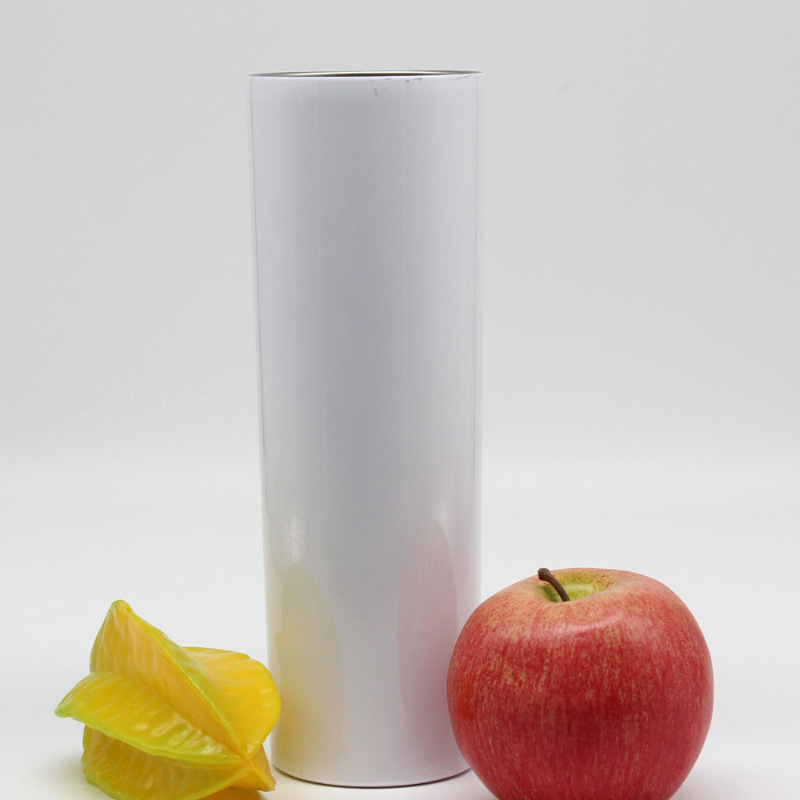 

20oz Tumblers Sublimation Skinny Tumblers Blanks Stainless Steel Tapered Straight Tumblers Cups Brief Water Bottles Coffee Mug Free Ship