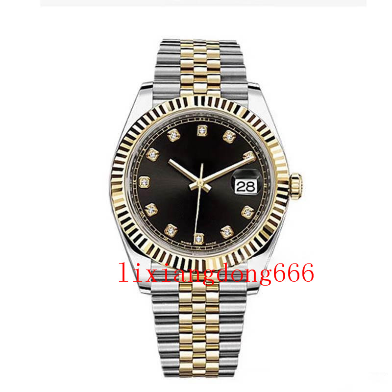 

Hot seller Mens Watch 41mm Stainless Steel Watches Men Date 2813 Mechanical Automatic Just President Desinger