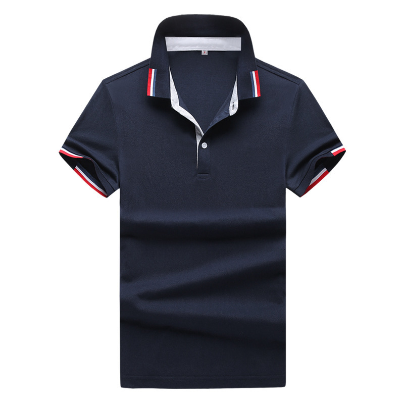 

New Men's Classic Black White Polo Shirt Cotton Short Sleeve 2021 Summer Plus Oversize M-xxxxl B2h2, 1919 3