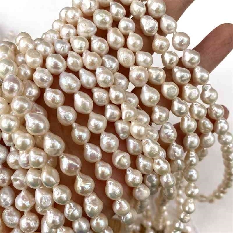 

Natural Freshwater Pearl Irregular Shape Baroque Punch Loose Beads For jewelry making DIY necklace bracelet accessories