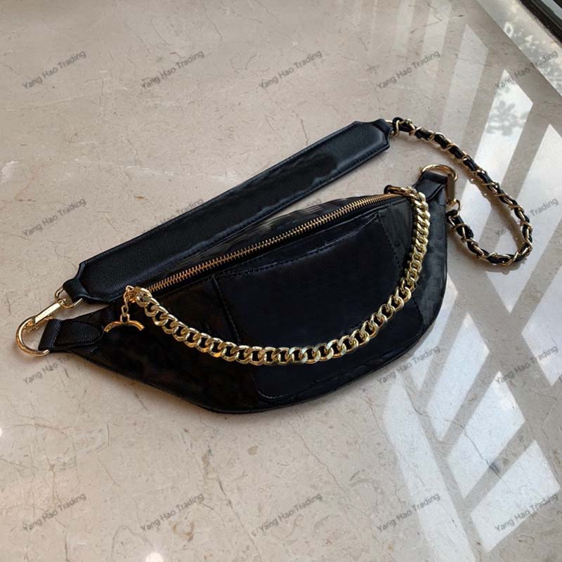 

High quality luxury bag men and women retro chain beltbag fashion Waist bags