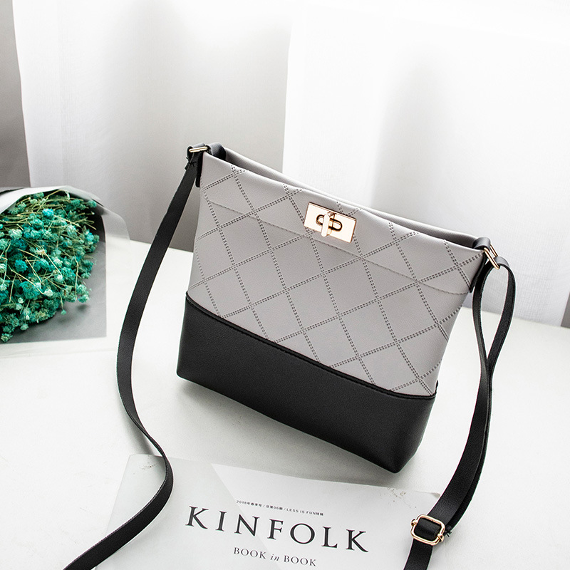 

Shoulder Bags For Women 2021 Female Brands Luxury Designer Casual Crossbody Bags PU Leather Ladies Shoulder Bags Handbags Sac, Black shoulder bag