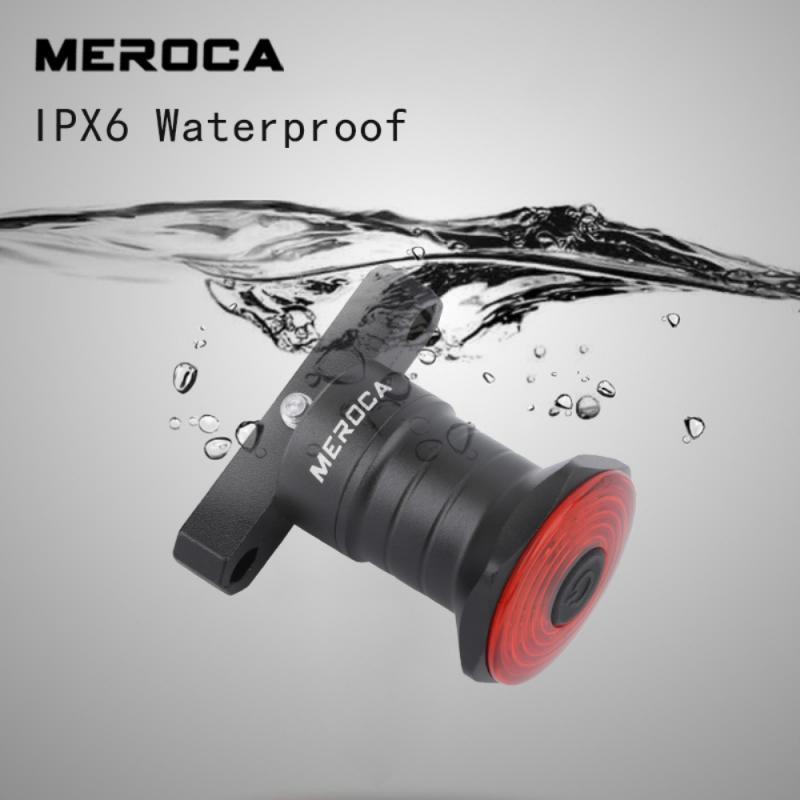 

Bike Lights Bicycle Cycling Taillight Intelligent Sensor Brake Light MTB USB Charge Waterproof LED Rear Accessories