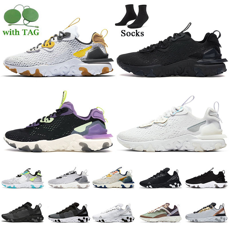 

Outdoor Sports Running Shoes Epic React Vision Element 55 87 Women Men Runner Trainers Honeycomb Gravity Purple White Iridescent Black Reats Fashion Sneakers, D36 total orange 40-45