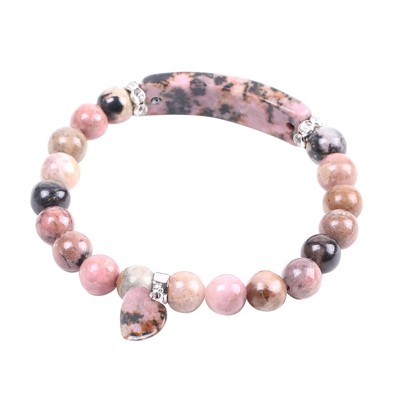 

Natural Stone Bracelet For Women Jewelry Gifts Natural Healing Energy Rhodochrosite Bracelet Girl Friendship Bracelets