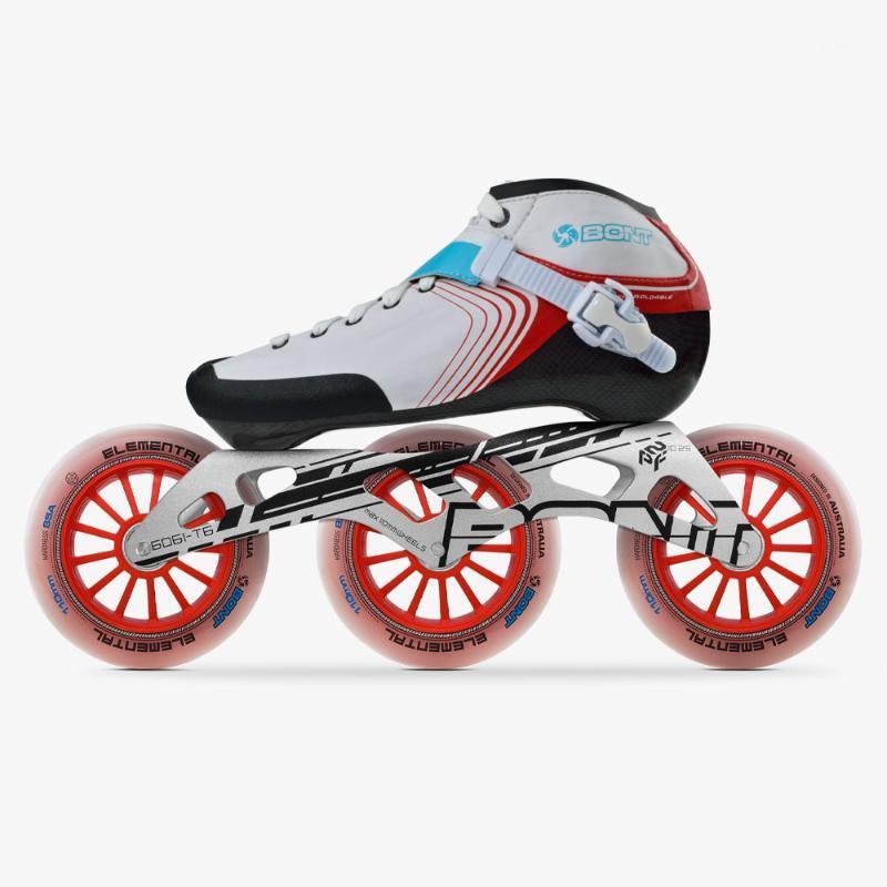

BONT Kids Dart 2PT 165mm size 33 to 35 skate boot speed skate boot carbon Professional Kids1, A frame white