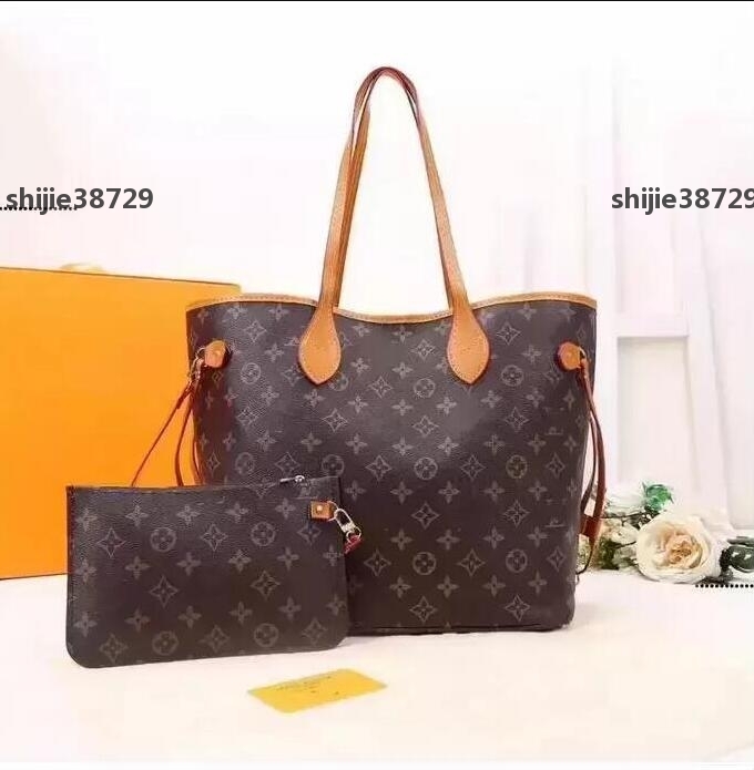 

2021 GGLVLouisVitton YSLVUTTON bags Handbag Purse Women Genuine Leather Shoulder Bags New Shopping Bag Tote Wallet 16425, 1-brown-brown flower