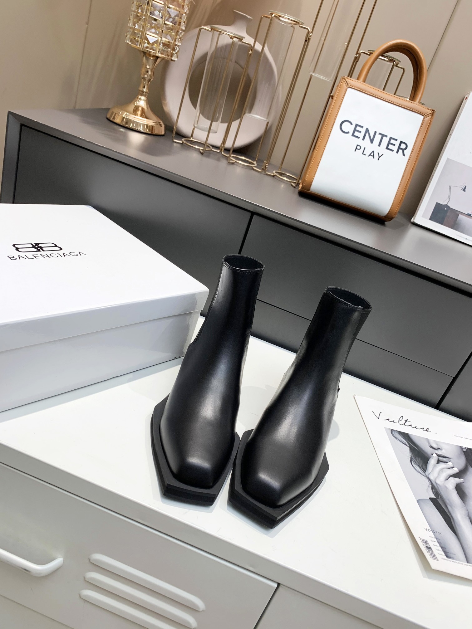 

designer boots logo brand women shoes top fashion unique personality soft cowhide leather comfort elegant exquisite high quality size for 35-41, Black