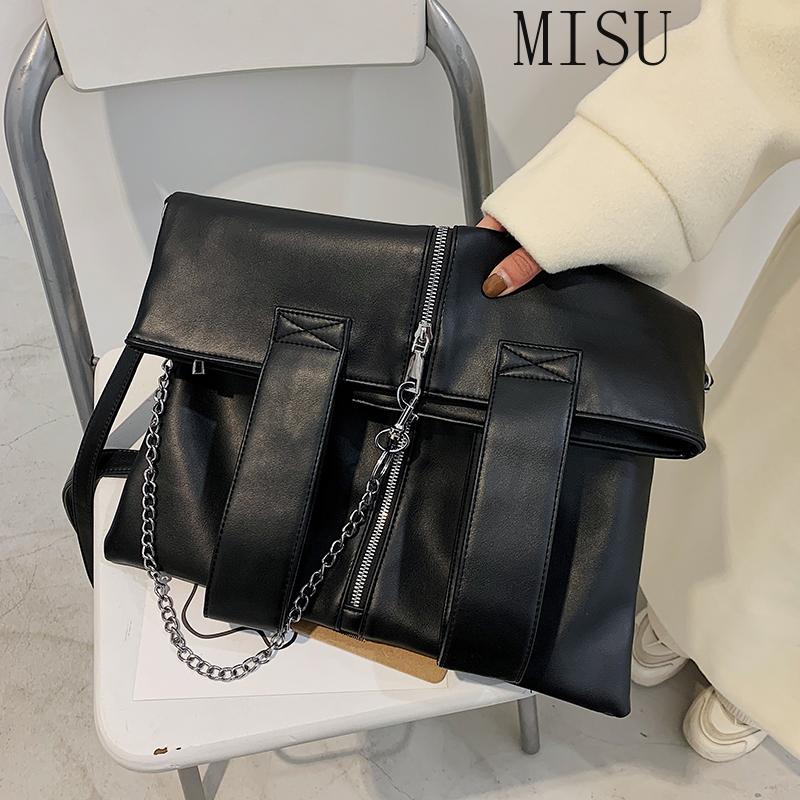 

Simple and large-capacity black tote bag 2021 new fashion all-match women's designer western style one-shoulder messenger bag