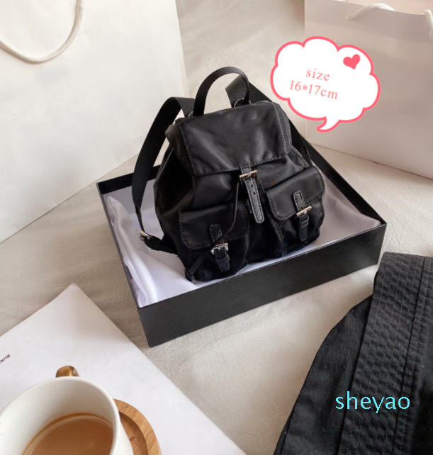 

Fashion Backpack Women Shoulder Bags Chain Crossbody Lady Backpacks School Bag Nylon Mini Gilrl Cute Handbags 3892