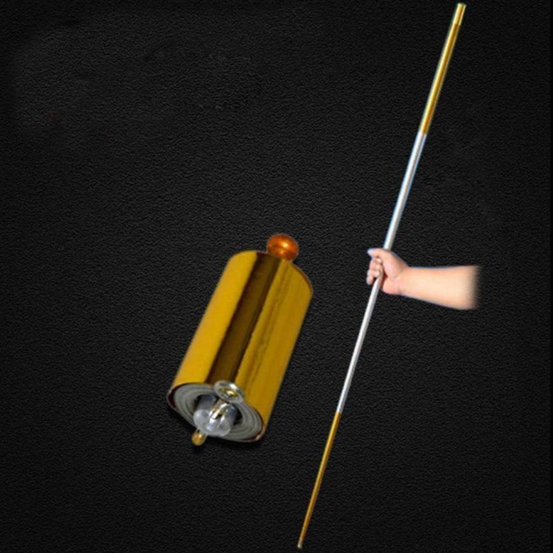 

Trekking Poles Self- Golden 1.1m Gold Hoop Self-defen Wand Propsapole