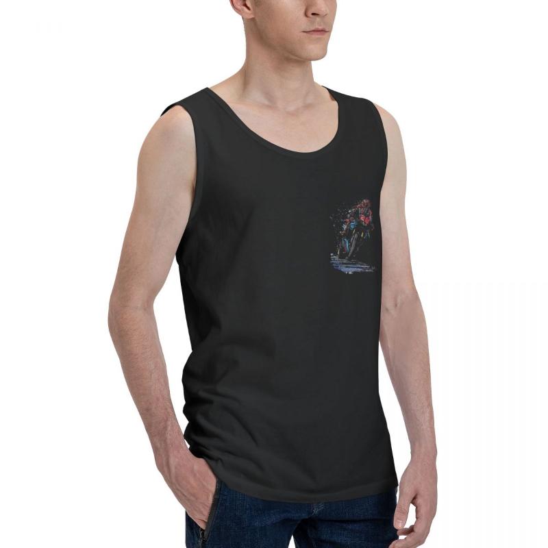 

Men' Tank Tops Fabio-Quartararos 5 Top Shirt R357 Vest Men Set Funny Vintage Sleeveless Garment, White;black
