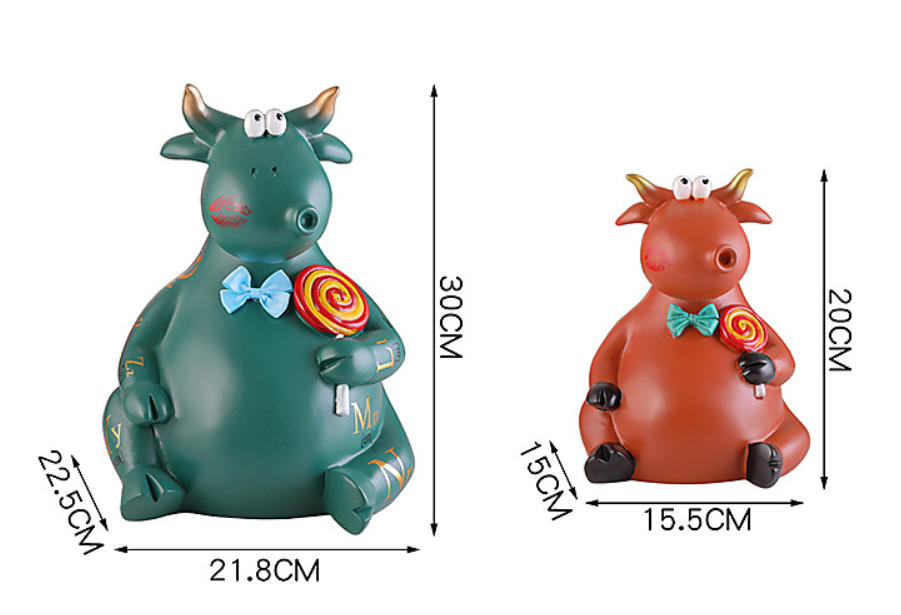 

bank girls statue large cute cartoon animal piggy ornament decoration home figurine sculpture escultura