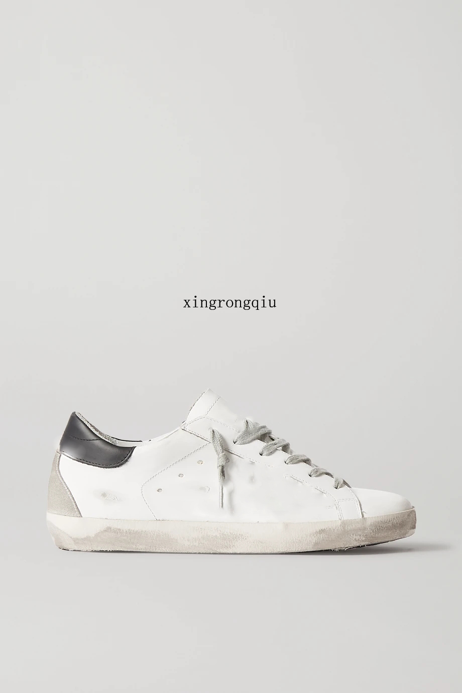 

Fashion Popular Sneakers Women Casual Shoes Designer SuperStar pink-gold glitter Classic White Do-old Dirty men Shoe, Star39 black star