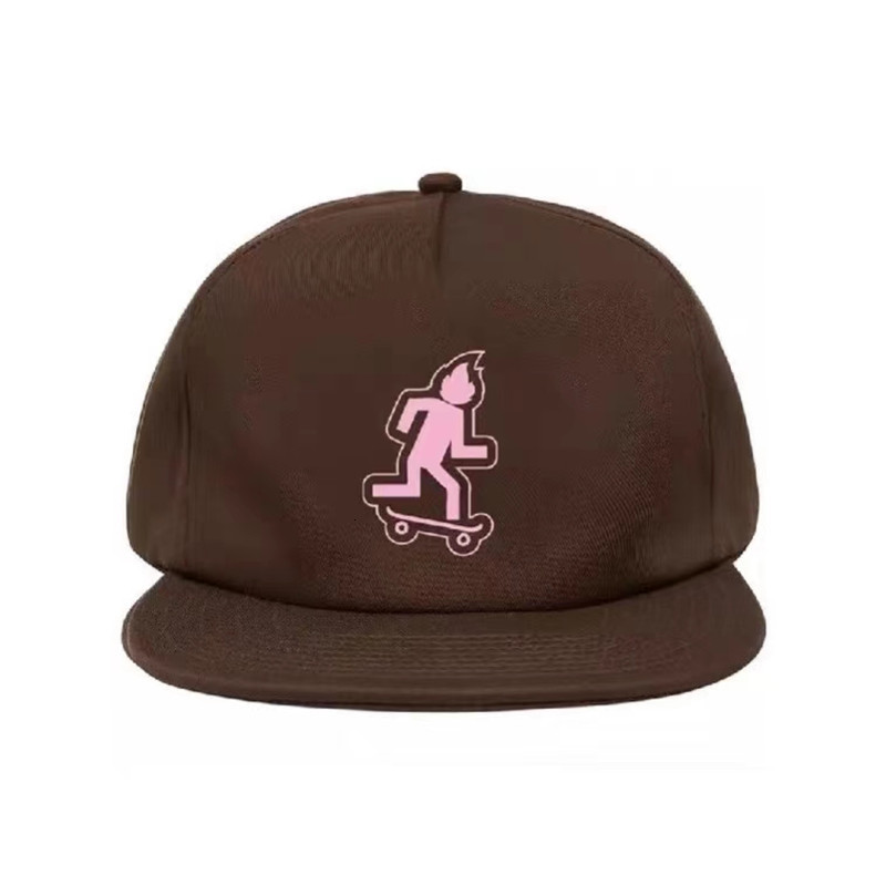 

2021 New Travis Cactus Jack Skate Hat Men Stickman Embroidery Baseball Cap Br6j