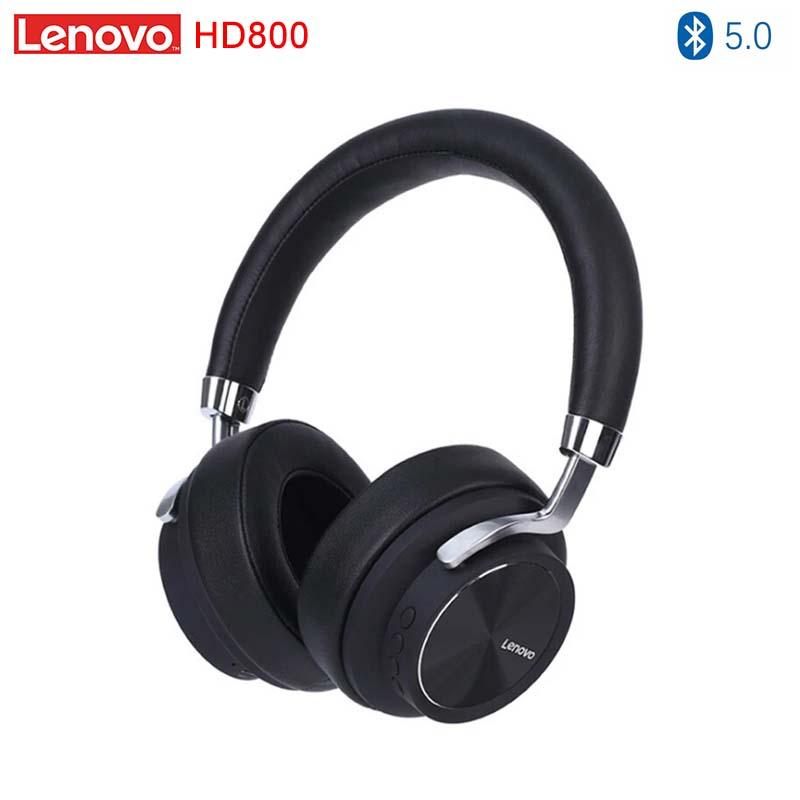 

Headphones & Earphones Lenovo HD800 Bluetooth Compatible Gaming Headset Stereo Noise Reduction Foldable Wireless Head-Mounted Sports Earphon