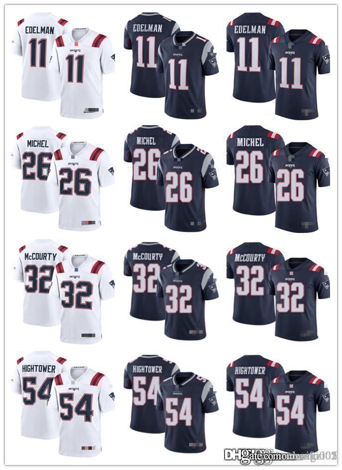 

Mens Womens Youth New Englands Patriots 54 Dont'a Hightower 11 Julian Edelman 26 Sony Michel 32 Devin McCourty Jerseys, Black;red