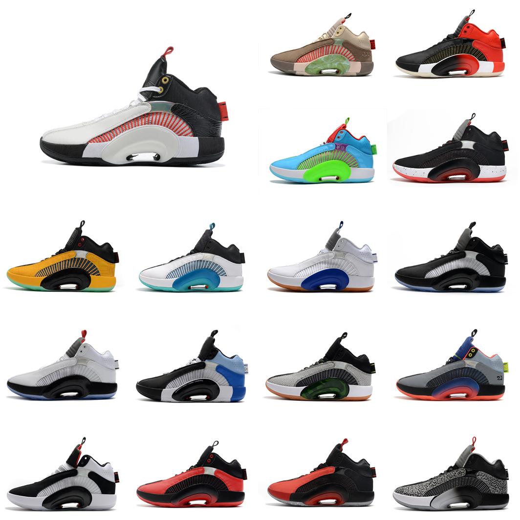 

Retro womens XXXV jumpman 35 basketball shoes XXX5 aj35 kids 35s sneakers White Red Black Bred XX Titan22 WIP Dynasties Gold Sisterhood tenn