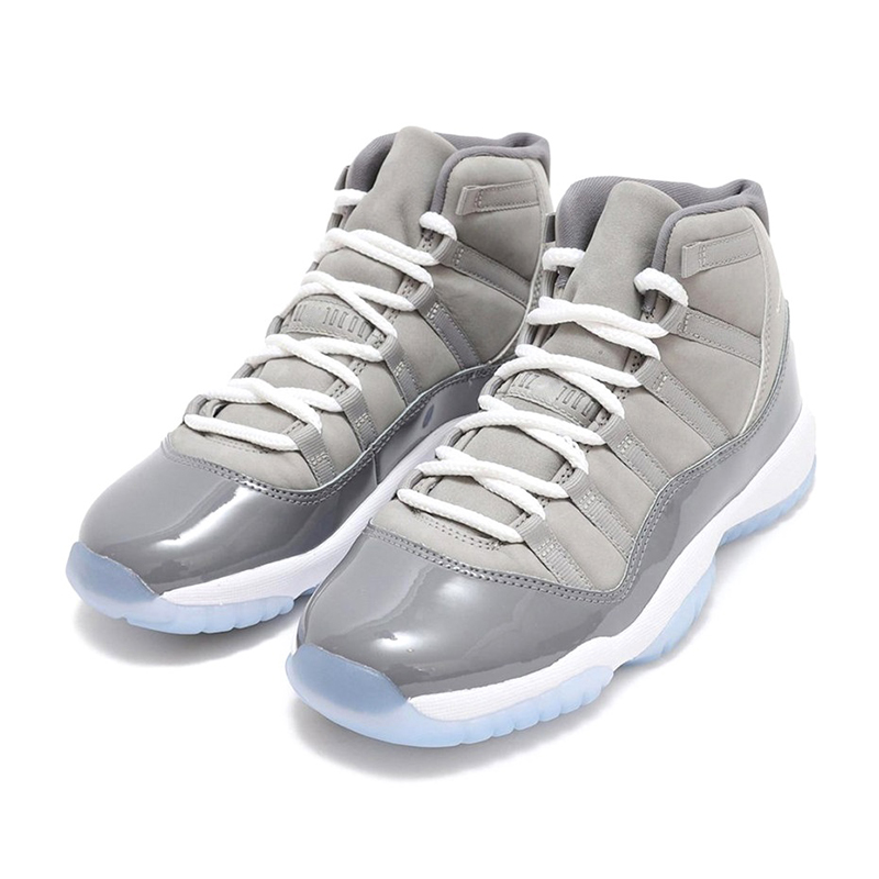 

2021 Release 11 11s Cool Grey Outdoor High OG Shoes Medium White CT8012-005 Authentic Retro Sports Sneakers Retros Mens Trainers With Original Box