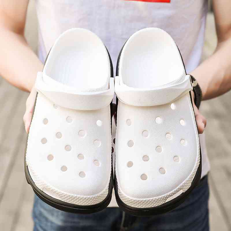 

slides Men Slippers shoes rubber sandals women Cushioning Sandy bule beach foam outdoor indoor Lightweight platform sports trainers Discount size 36-44