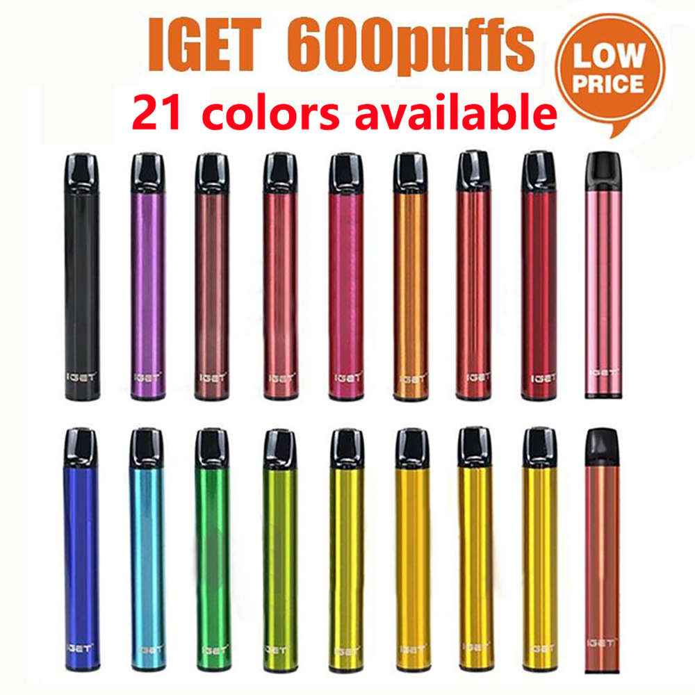 

original Newest IGET Shion Pod Disposable Device Pod Starter Kit 2.4ml Cartridge Vape Shipping Fast authentic disposable vapes e cigarette