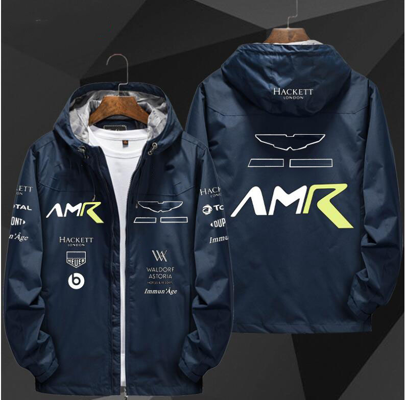 

F1 racing jacket, windproof, warm and velvet team sweatshirt