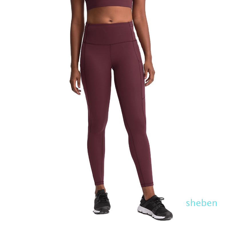 

fast free 7 8 tight ii nulux 25 fitness leggings Shaping yoga pants with pocket patchwork slim gym girl women, Black