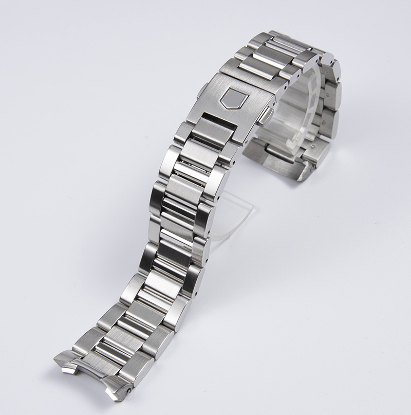 

22mm 24mm Bracelet Strap FOR TAG Heuer Calera Series Solid Stainless Watch Accessories Band Steel Silver
