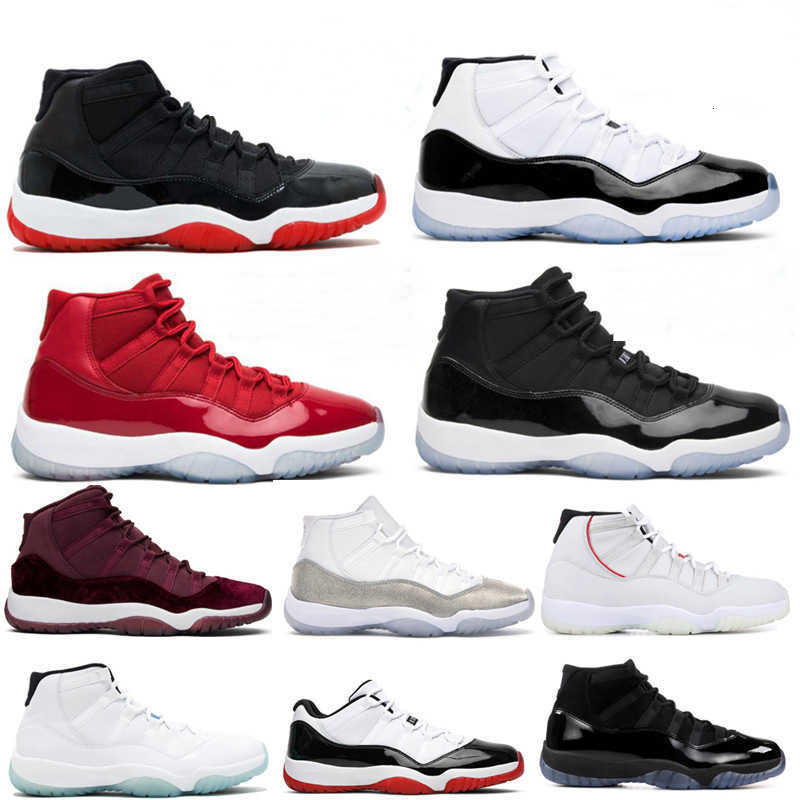 

With Box Jordn 11 11s Mens Basketball Shoes Gym Red Chicago Midnight Navy Concord 45 Space Jam Metallic Silver High Jumpman Sport Sneaker, A13