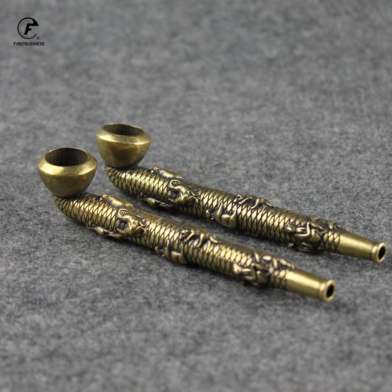 

Classical 12 Zodiac Animal Copper Pipes Portable Creative Smoking Pipe Tobacco Pipe Grinder Smoke Mouthpiece Cigarette Man