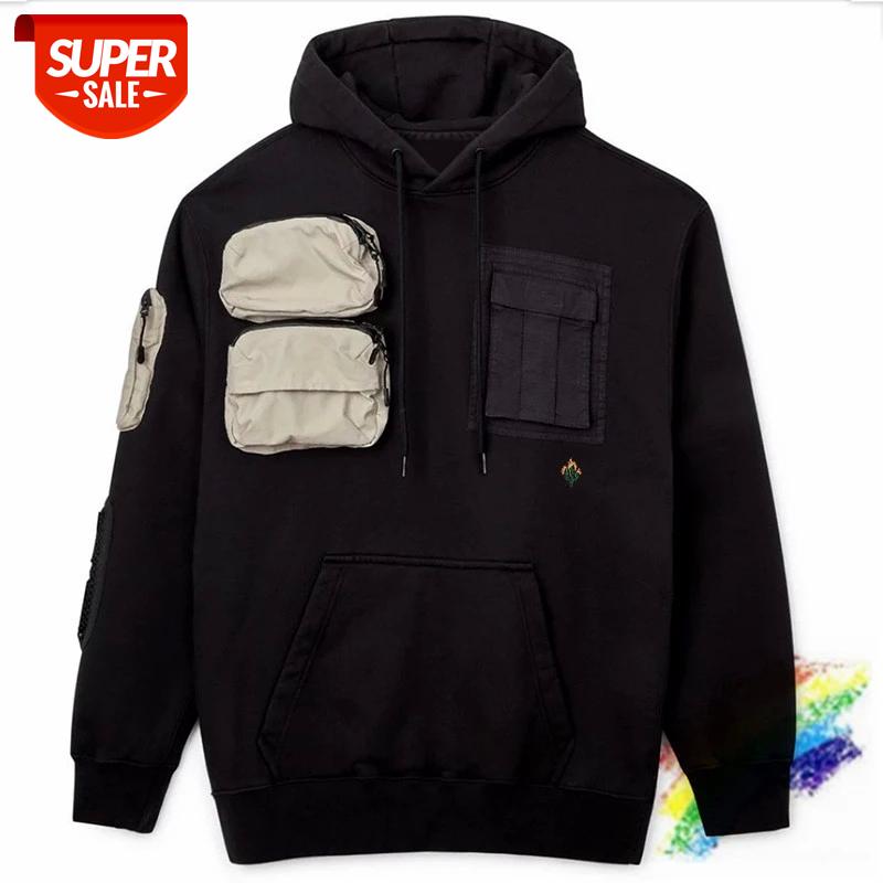 

Travis Scott Cactus Jack Embroidery Hoodies men women 1:1 high quality Hoodie Multiple pockets Hooded #sy9N, Black