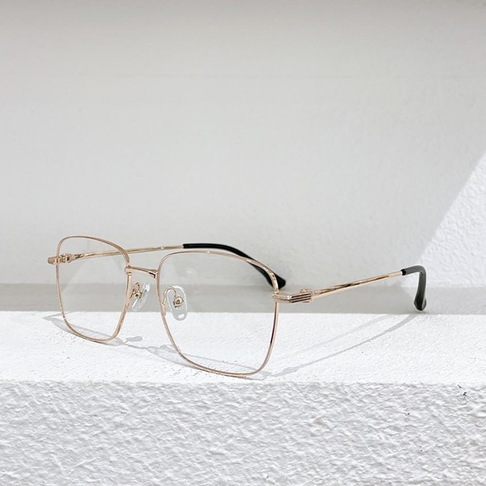 

frames for men square framed optical designer sunglasses classic aviator stainless full frame eyewear accessories beach shield plank brand l, White;black