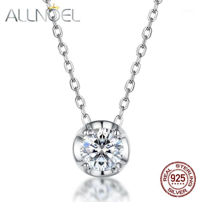 

100% 925 Sterling Silver Necklace Arrival High Quality Moissanite Pendant For Women Engagement Fine Jewelry Chains