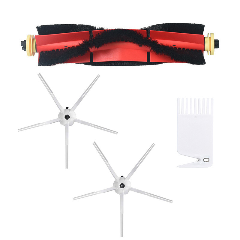 

Attachment Side Brushes Kit Fits For Roborock S5 S6 T6 E2 E35 Vacuum Cleaner Roller Household Cleaning Appliance Parts Y200320