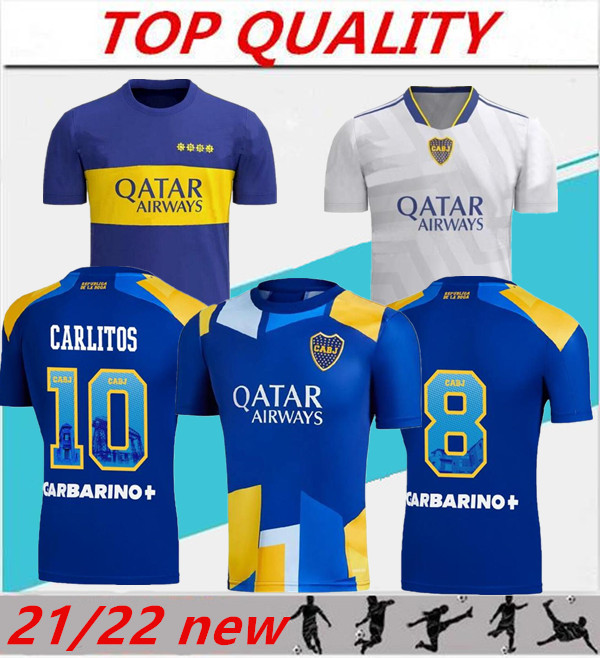 

2021 2022 Boca Juniors soccer Jersey home away men 21/22 GAGO OSVALDO PEREZ DE ROSSI TEVEZ CARLITOS MARADONA football shirts, 20/21