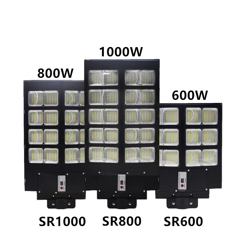 

600W 800W 1000W New Large Power Double Row Design Integration Street Lamp 180 Degree Luminous Surface Ultra-wide Angle Lighting Road Light