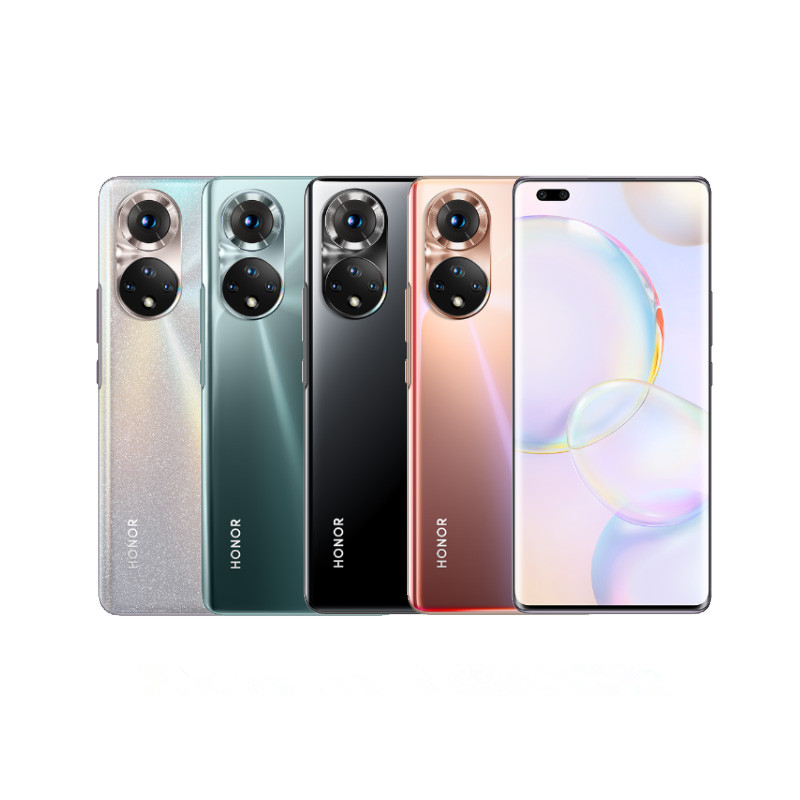 

Original Huawei Honor 50 Pro 5G Mobile Phone 8GB RAM 256GB ROM Snapdragon 778G 108MP NFC 4000mAh Android 6.72" Curved Full Screen Fingerprint ID Face Smart Cellphone