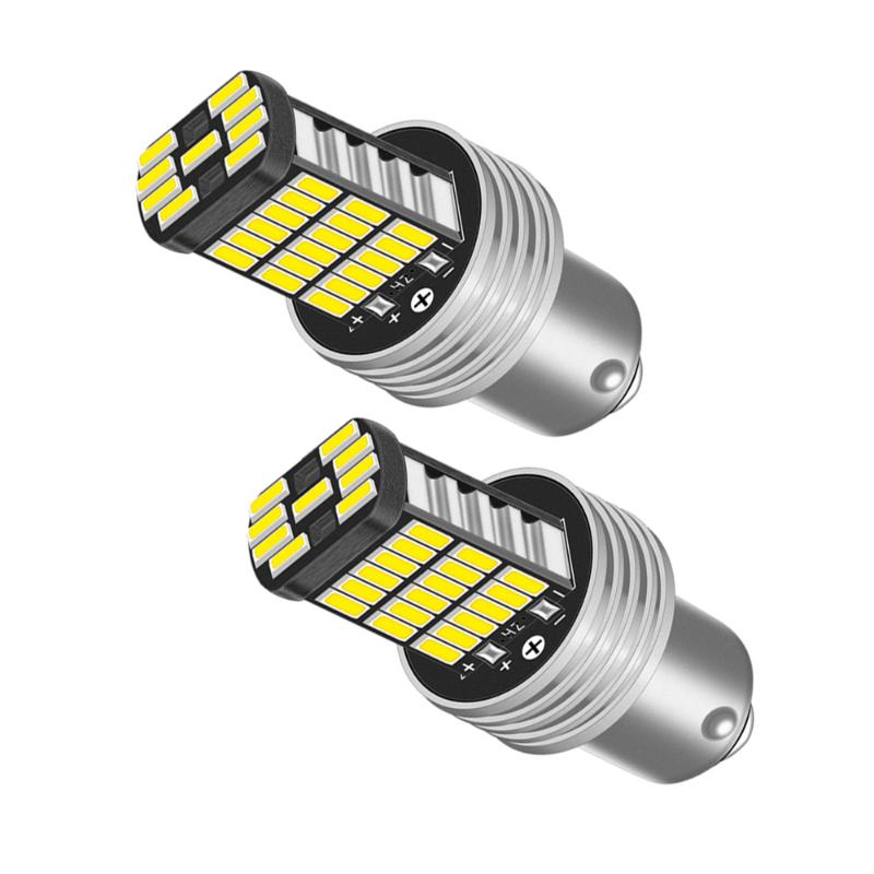

Emergency Lights LED P21W 1156 BA15S Bulbs 4014 Car Turn Signal Reverse Brake Ligh 6500K Xenon White CarLED Brand And High Quality