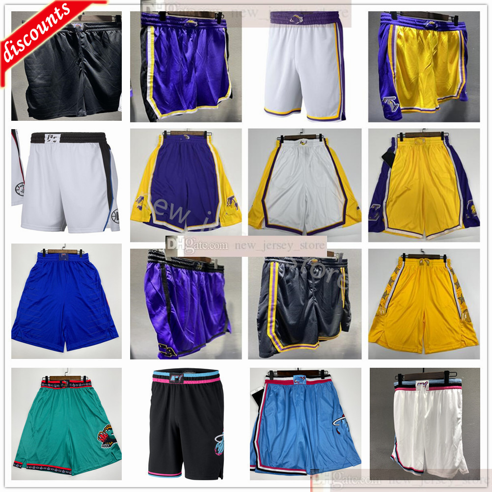 

Top Quality ! Printed Basketball Pocket Shorts 2021 Men Sport Shorts College Pocket Pants White Black Yellow Purple Blue Sport Shorts XS-XXL, Printed pocket shorts