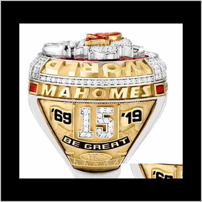 

Wholesale Kansas 2020 City Chiefs World Championship Ring Tideholiday Gifts For Friends 3N7De Gqtaj, Golden;silver