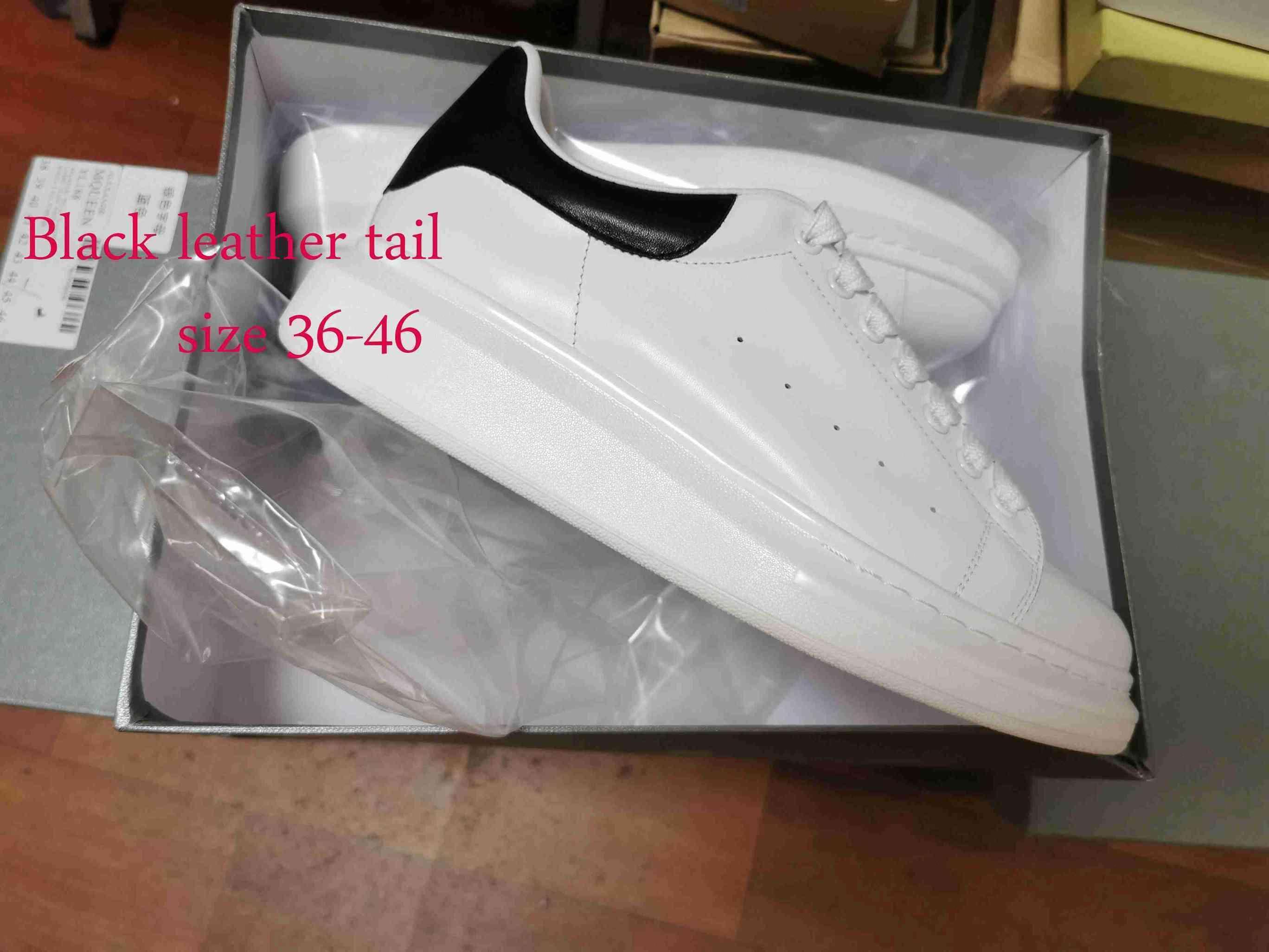 

New Season Fashion Designer Shoe Luxury women shoes mens Leather Lace Up platform Oversized Sole Sneakers White Black Casual Shoes Withf abQ, 13