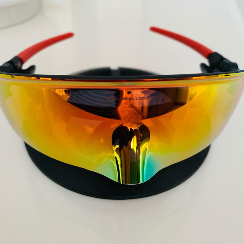 Lunettes de soleil 2022 Lunettes à vélo pour hommes Femmes Sports en plein air Sun Bike Byewear Vélo Vélo Goggle UV400 1 lentille